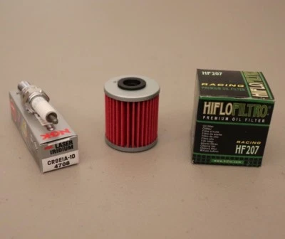 Kit de afinación filtro aceite bujía Suzuki RM-Z250 NGK RMZ250 RMZ 250 07/12 Foto 1 de 2