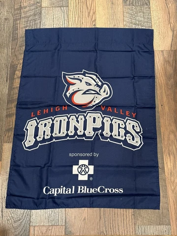 Lehigh Valley IronPigs (Phillies) 38" x 28" Flag - SGA / New Cover