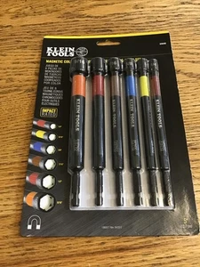 Klein Tools 32920G Magnetic Color-Coded Power Nut Setter 6-Piece Set - Picture 1 of 2