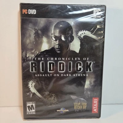 Chronicles of Riddick: Assault on Dark Athena (PC, 2009) New Sealed - Image 1 of 3