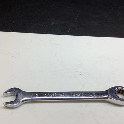 Blackhawk 1/2 Inch Ratcheting Combination Wrench 12 Point BW1214 - Image 1 of 4