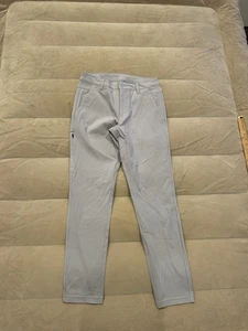 Bylt Premium Basics Pants Mens Size 32 32x30 Gray Stretch Chinos Performance - Picture 1 of 6