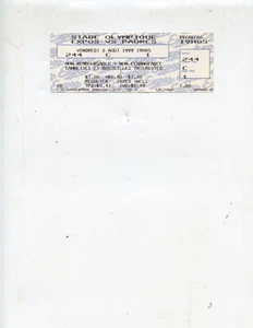 HALL OF FAMER "TONY GWYNN" 3,000 HIT FULL TICKET (AUGUST 6, 1999 vs. EXPOS) - Picture 1 of 1
