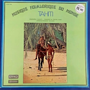 FOLK LP - Folklore Music Of The World- TAHITI- MUSIDISC  Original 12'' Stereo - Picture 1 of 4