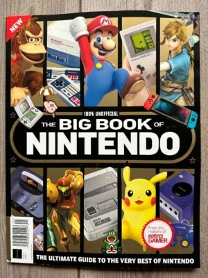 2023 BIG BOOK OF NINTENDO Ultimate GUIDE 130 Pages CLASSIC Characters MARIO RGSE - Image 1 of 2