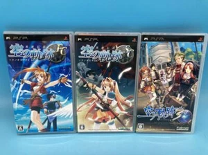 Lot 3 The Legend of Heroes FC + SC + the 3rd PSP PlayStation Portable From Japan - Picture 1 of 4