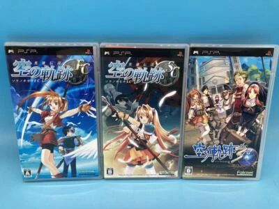 Lot 3 The Legend of Heroes FC + SC + the 3rd PSP PlayStation Portable From Japan - Image 1 of 4