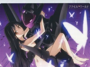 pencil board Shitajiki Accel World anime Kuroyukihime Black Snow Princess - Picture 1 of 2