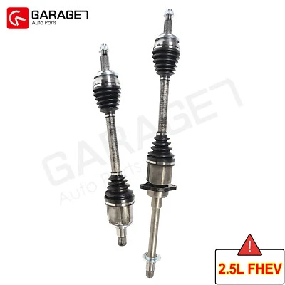For 2019-2024 Toyota Camry Hybrid Avalon 2.5L FHEV Front Pair CV Axle Assembly - Image 1 of 4