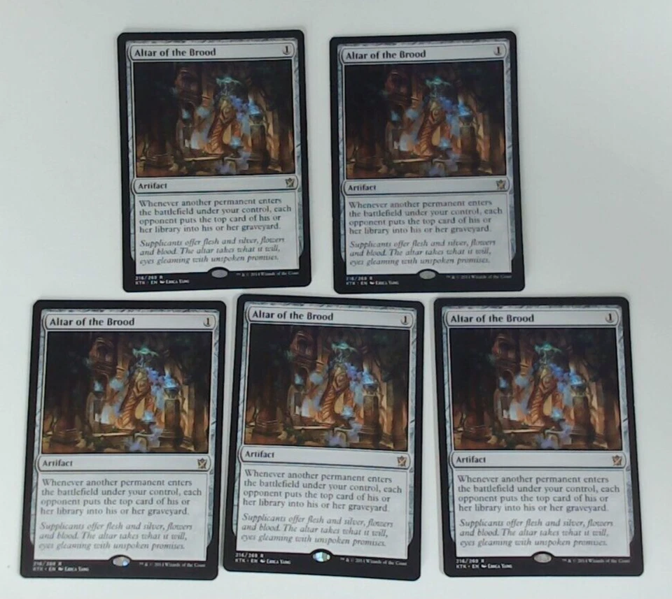 Altar of the Brood x5 Khans of Tarkir NM MTG - Image 1 of 1