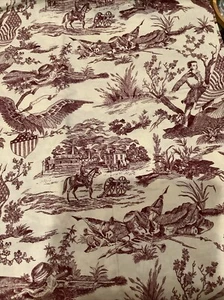 Toile Cranberry America Revolution Baumwollstoff - Bild 1 von 2
