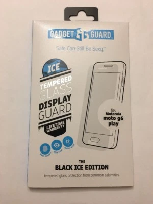 Gadget Guard:Black Ice Glass Screen Guard for Motorola Moto G6 Play Or Moto E5 - Image 1 of 3
