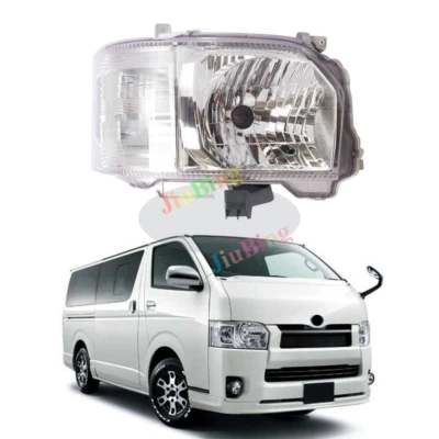 👍2014-2016 FOR TOYOTA HIACE 200 COMMUTER VAN RIGHT SIDE CLEAR LENS HEAD LIGHT - Изображение 1 из 3