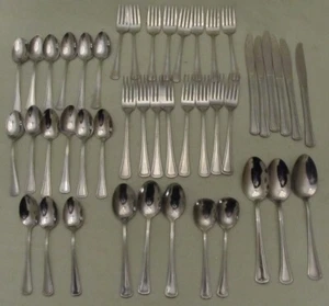 Lot of 45 - Oneidacraft Needlepoint / Beaded Artistry Stainless Flatware - Picture 1 of 11