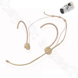 Microphone casque pliable e12 pour Shure sans fil TA4F XLR mini crochet d'oreille - Photo 1/7
