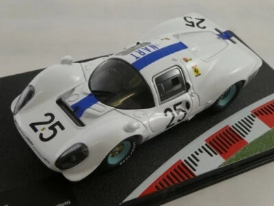 Altaya Ferrari 412 P #25 Rodriguez - Baghetti 24H Le Mans 1967 1/43 LAF1238 — 第 1/2 张图片