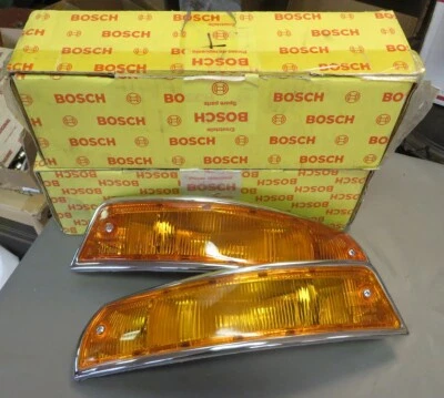 Juego de carcasas de intermitentes NOS 1965-68 Porsche SWB 911 912  Foto 1 de 4