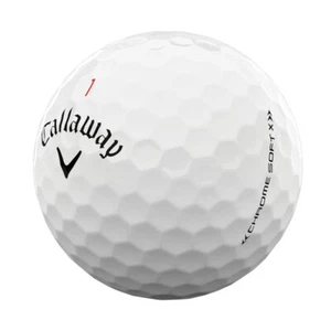 24 Callaway CHROM SOFT X Golfbälle - PERLE / KLASSE A - von Ace Golf  ️ o  - Bild 1 von 1