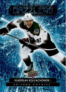 2022-23 UD Series 2 Dazzlers #DZ-54 Vladislav Kolyachonok - Coyotes (HR1)
