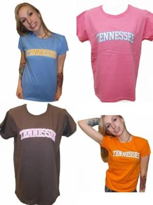 NEW Tennessee Volunteers Womens Sizes S-M-L-XL Shirt Multiple Colors $18 - Image 1 of 4