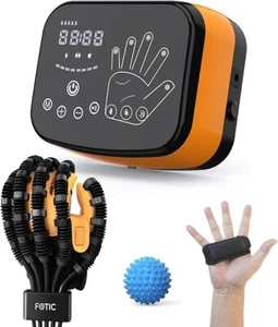 FOTIC Hand Rehabilitation Roboter Handschuhgerät, Schlaganfall Erholung, Rechtshand, groß - Bild 1 von 5