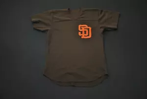 VTG San Diego Padres Jersey Baseball MLB 80s 10125SS - Picture 1 of 5