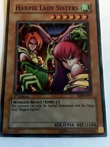 YUGIOH MRD-E009 HARPIE LADY SISTERS 1.Edition SUPER RARE - Harpyien-Schwestern - Bild 1 von 2