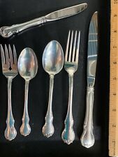 TOWLE FRENCH PROVINCIAL STERLING FLATWARE TRUE DINNER SET 6 SETTINGS 6 PCS. PER