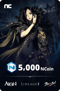 NCsoft NCoin 5000 monete EU NCSoft codice email