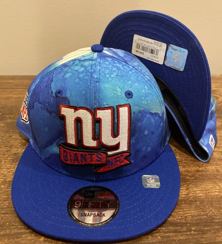New Era 9Fifty New York Giants NFL Football Tie Dye Blue Snapback Hat Cap 🔥 Cover