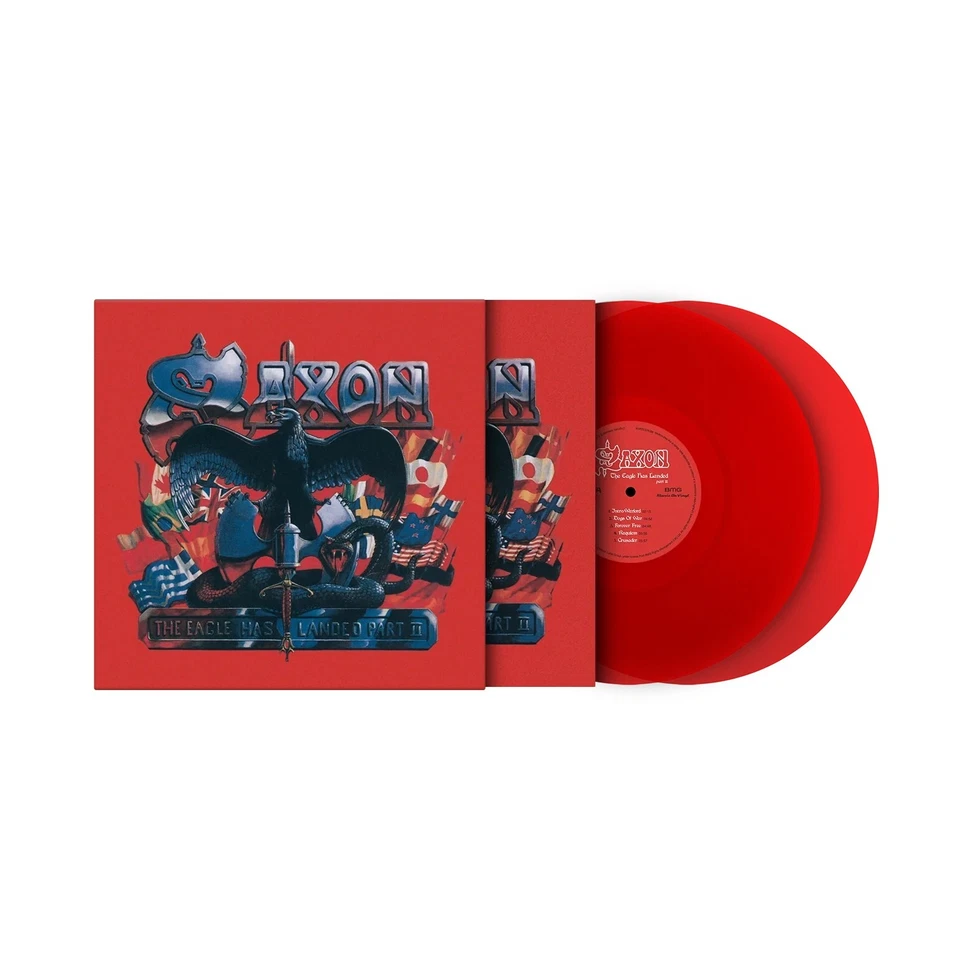 SAXON - The Eagle Has Landed 2025 Dutch 180 Gram Red Vinyl LP New - Image 1 of 1
