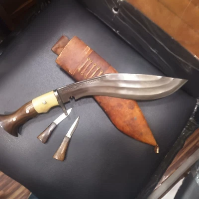 Khukuri Knife Service Jungle Kukri Standard Authentic Handmade In Nepal - Image 1 of 2