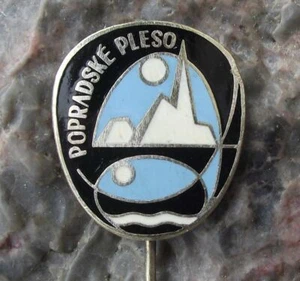 Insignia alfiler Popradske Pleso Eslovaquia Montañas Tatra Parque Nacional Lagos de Montaña - Imagen 1 de 3