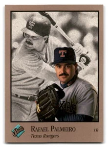 Rafael Palmeiro 1992 Studio Baseball #244 Texas Rangers - Picture 1 of 2