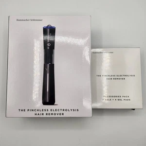 Hammacher Schlemmer the Pinchless Electrolysis Hair Remover & Accessories Pack - Picture 1 of 18