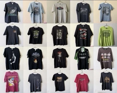 Lote De Colección Y2K 20 Camisas Harley Revendedor Lote South Park Betty Distressed Grunge Foto 1 de 4