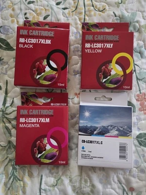 Brother LC3017 H-Y Compatible Ink Cartridge Pk Black, Magenta, Cyan, Yellow - Image 1 of 4