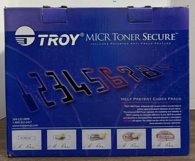 TÓNER TROY 02-81601-001 MICR SEGURO HP 55X ALTO RENDIMIENTO - 3015 P3015 525MFP M525 Foto 1 de 4