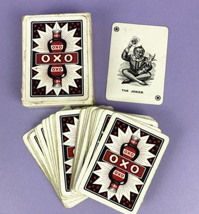 Paquete completo de cartas publicitarias OXO de colección diseño de botella en caja - Imagen 1 de 7
