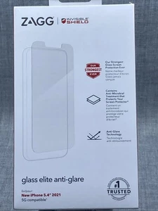 invisibleSHIELD Glass Elite Clear Screen Protector for iPhone 13 mini 200108311 - Picture 1 of 4