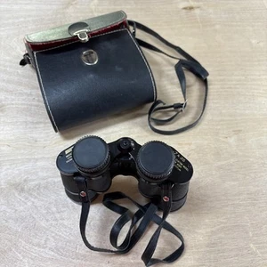 Vintage Mercury 7 X 35 Binoculars Model 1111 With Case Missing One Lens Cap - Picture 1 of 15