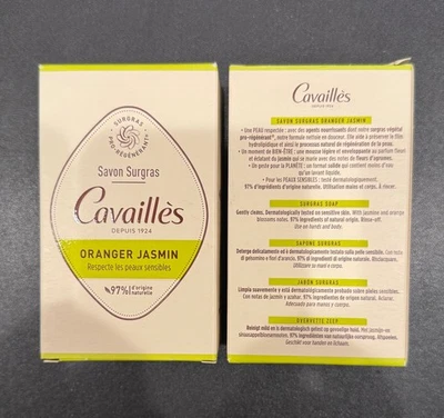 (2 x 200g Bars) Rogé Cavaillès Superfatted Soap-Orange Jasmine (Oranger Jasmin) - Image 1 of 3