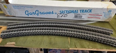 Gargraves 102-72S O Phantom Stainless 72"  Curve Sectional Track 6 Pieces  - Image 1 of 4