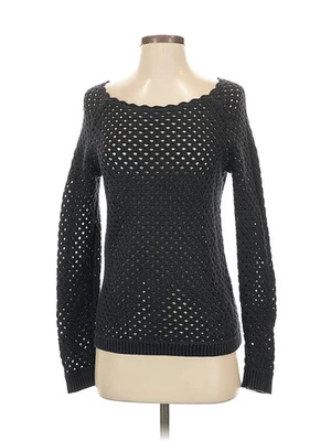 Suéter Pullover Negro XS Ann Taylor LOFT Mujer Foto 1 de 4