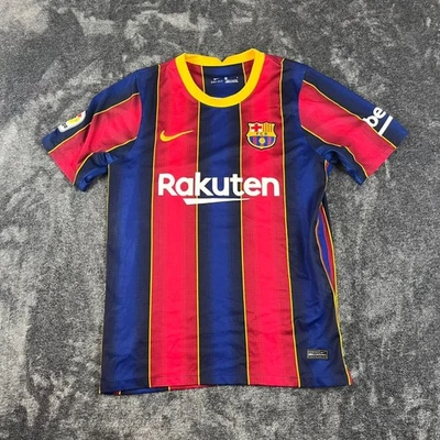 Nike Dri-Fit FC Barcelona Lionel Messi Jersey Short Sleeve Men's M *Flaw - Image 1 of 4