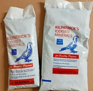 Kilpatrick's Iodised Minerals for Racing Pigeons Poultry Various Sizes Available - Picture 1 of 4