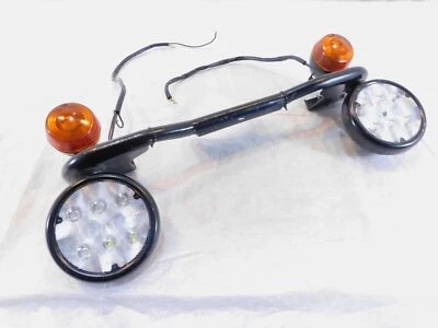 Kawasaki Vulcan 1500 Classic Front Auxiliary Fog Lights & Mount Bar & Indicators - Изображение 1 из 4