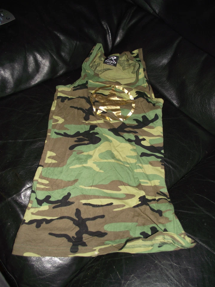 DPM Patrón de Camuflaje Ejército Niña Chaleco Prenda para el torso con Estrella Dorada de Rothco Talla Grande Foto 1 de 2