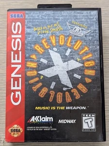 1994 Revolution X Sega Genesis CIB W/Sega Poster Authentic, Very Good Condition - Picture 1 of 5