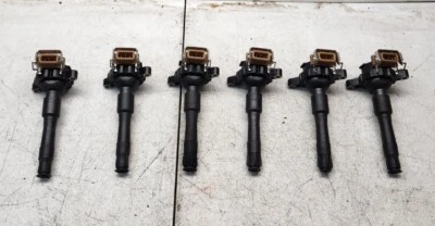 Paquete de 6 paquetes de bobinas de encendido BMW 328I E36 M52 1996-2002 conjunto OEM Foto 1 de 3